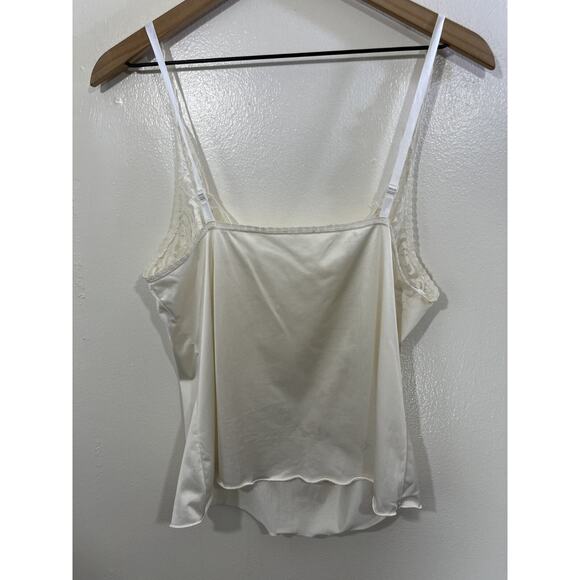 Vtg Y2K Coquette Fairy Cami Slip Babydoll Top S Dainty Romance Ballet Ethereal - Picture 5 of 14